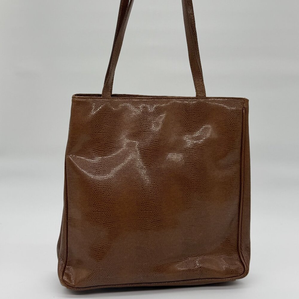 Desmo Made in Italy Snakeskin Leather Shoulder Bag-Vintage